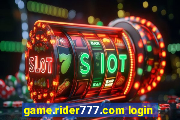 game.rider777.com login